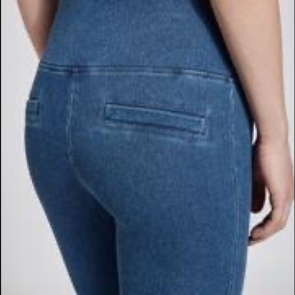 Lyssé blue tummy control leggings/jeggings
